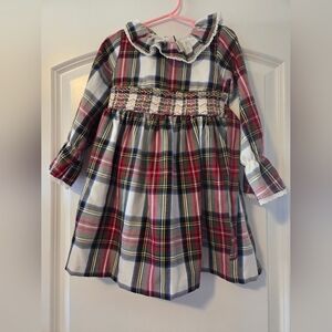 Bonnie Jean Red and Blue Plaid Dress